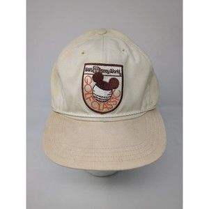 1982 Walt Disney World Golf Classic Strapback Rope Hat White Vintage Mickey Ears
